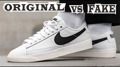 fake vs real nike blazers|faux nike blazers.